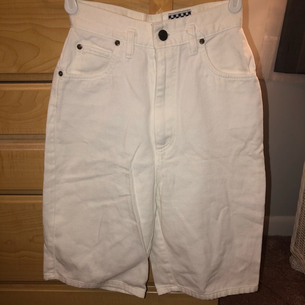 Jean boyshorts